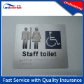 Best Selling Fine Silver Kunststoff Braille Signages